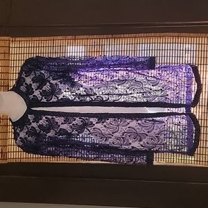 Vintage Scala brand beaded long jacket